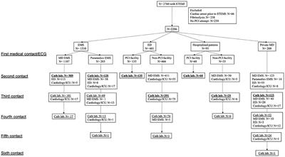 Indirect Transfer to Catheterization Laboratory for ST Elevation Myocardial Infarction Is Associated With Mortality Independent of System Delays: Insights From the France-PCI Registry